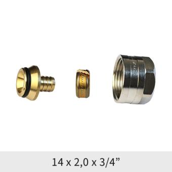 Złączka zaciskowa MFL 14 x 2,0 x 3/4"